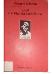 book Kant e o fim da metafísica