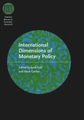 book International Dimensions of Monetary Policy