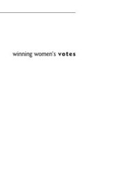 book Winning Women's Votes : Propaganda and Politics in Weimar Germany