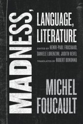 book Madness, Language, Literature