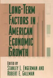 book Long-Term Factors in American Economic Growth