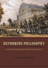 book Reforming Philosophy: A Victorian Debate on Science and Society