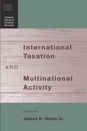 book International Taxation and Multinational Activity