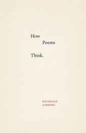 book How Poems Think