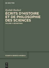 book Écrits d’histoire et de philosophie des sciences: Volume II Géométries