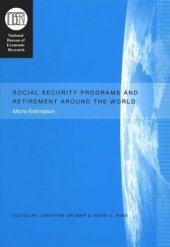 book Social Security Programs and Retirement around the World: Micro-Estimation