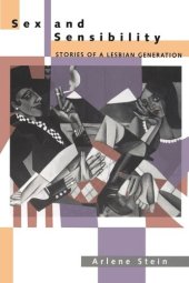 book Sex and Sensibility: Stories of a Lesbian Generation