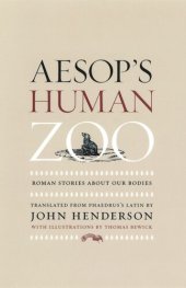 book Aesop's Human Zoo: Roman Stories about Our Bodies