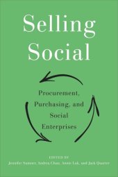 book Selling Social: Procurement, Purchasing, and Social Enterprises