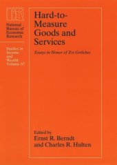 book Hard-to-Measure Goods and Services: Essays in Honor of Zvi Griliches