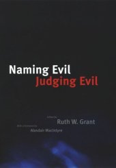 book Naming Evil, Judging Evil