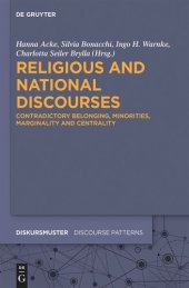 book Religious and National Discourses: Contradictory Belonging, Minorities, Marginality and Centrality