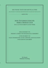 book Der Österreichische Bibelübersetzer: Band 1 Das Alttestamentliche Werk