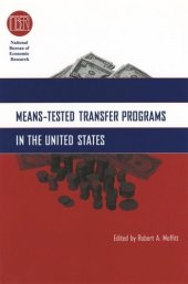 book Means-Tested Transfer Programs in the United States