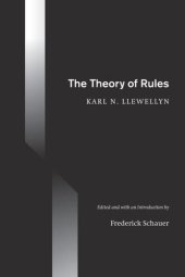 book The Theory of Rules