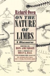 book On the Nature of Limbs: A Discourse