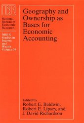 book Geography and Ownership as Bases for Economic Accounting