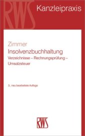 book Insolvenzbuchhaltung: Interne Rechnungslegung im Insolvenzverfahren einschließlich Eigenverwaltung