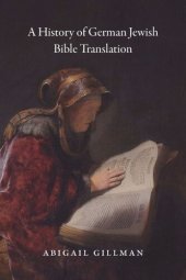 book A History of German Jewish Bible Translation