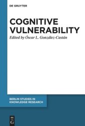 book Cognitive Vulnerability: An Epistemological Approach