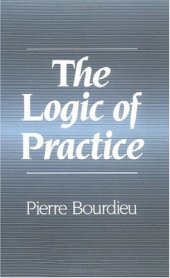 book The Logic of Practice