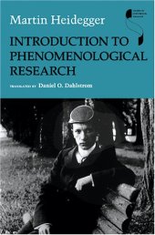 book Introduction to Phenomenological Research 