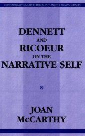 book Dennett and Ricoeur on the Narrative Self 