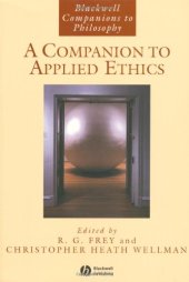 book A Companion to Applied Ethics 