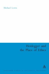 book Heidegger and the Place of Ethics