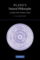 book Plato's Natural Philosophy: A Study of the Timaeus-Critias