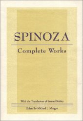 book Spinoza: Complete Works