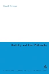 book Berkeley and Irish Philosophy 