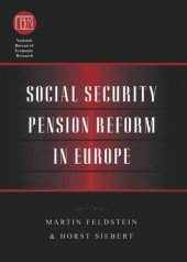 book Social Security Pension Reform in Europe