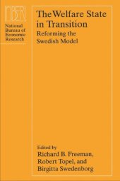 book The Welfare State in Transition: Reforming the Swedish Model