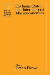 book Exchange Rates and International Macroeconomics