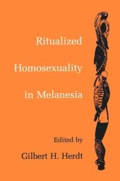 book Ritualized Homosexuality in Melanesia