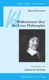 book René Descartes: Meditationen über die Erste Philosophie