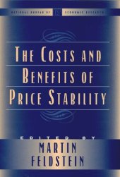 book The Costs and Benefits of Price Stability