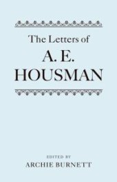 book The Letters of A. E. Housman : Two-Volume Set