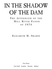 book In the Shadow of the Dam: The Aftermath of the Mill River Flood of 1874