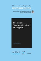 book BAND Neoliberale Staatsverständnisse im Vergleich