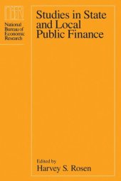 book Studies in State and Local Public Finance