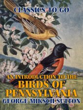 book An Introduction to the Birds of Pennsylvania