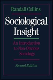 book Sociological Insight: An Introduction to Non-Obvious Sociology