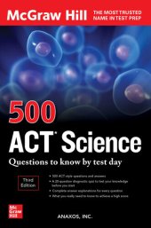 book 500 ACT Science Questions to Know by Test Day, Third Edition