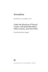 book Jerusalem: History of a Global City