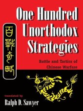 book One Hundred Unorthodox Strategies: Battle and Tactics of Chinese Warfare