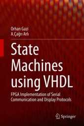 book State Machines using VHDL: FPGA Implementation of Serial Communication and Display Protocols