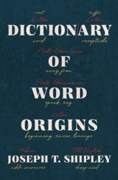 book Dictionary of Word Origins