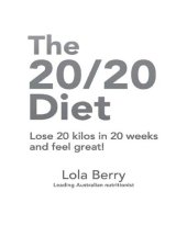 book The 20/20 Diet